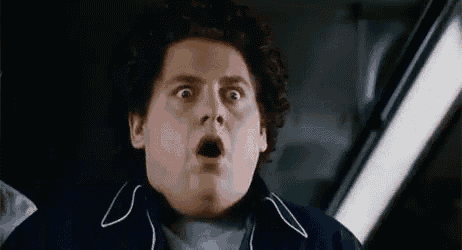 Shocked Jonah Hill GIF