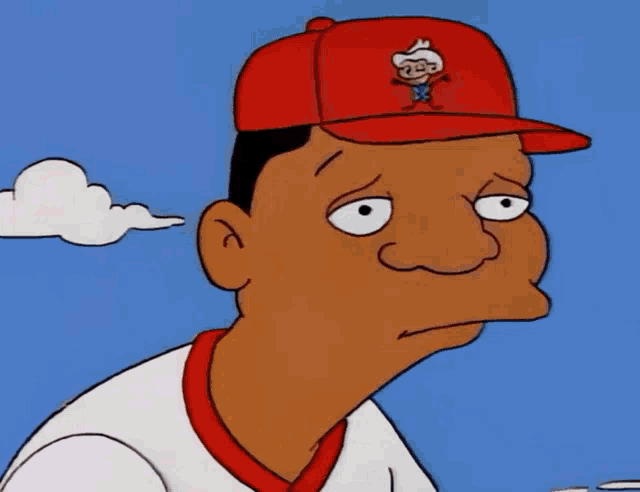 Simpsons Darryl Strawberry GIF