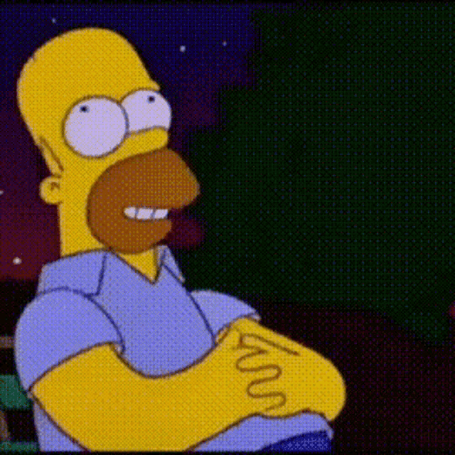 Simpsons La La La GIF