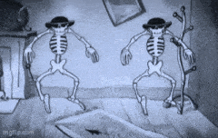 Skeleton Dance GIF