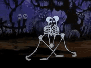 Skeleton Dancing GIF