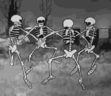 Skeleton Silly Symphony GIF