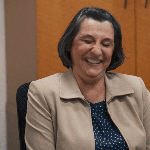 Smiling Alison Martin GIF