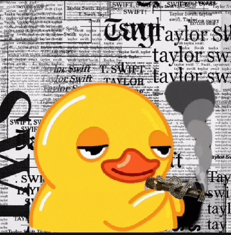 Smoking Duck GIF