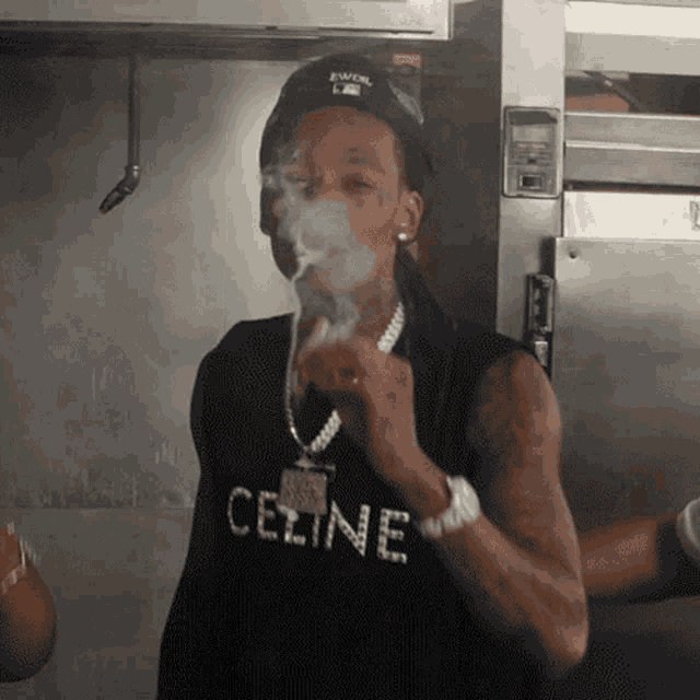 Smoking Wiz Khalifa GIF