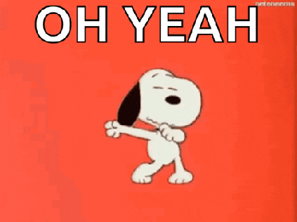 Snoopy Happy Dance Gif GIF