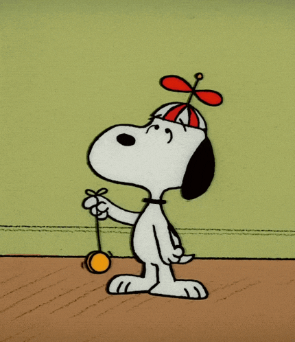 Snoopy Silly GIF
