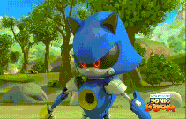 Sonic The Hedgehog Glowing Eyes GIF