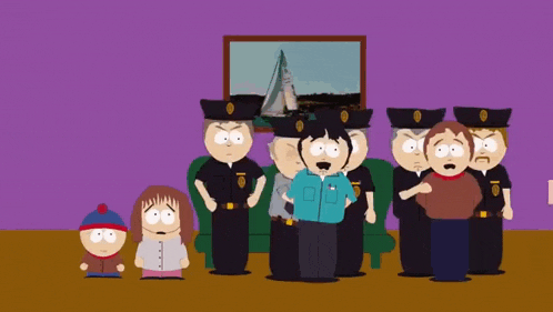 South Park Arrested GIF