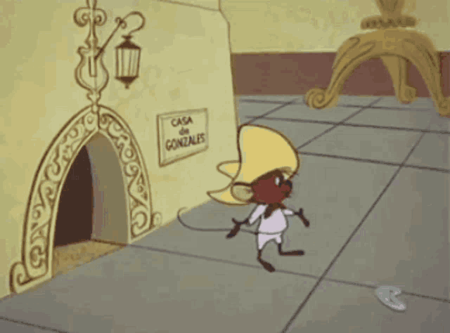 Speedy Gonzales Slowpoke Rodriguez GIF
