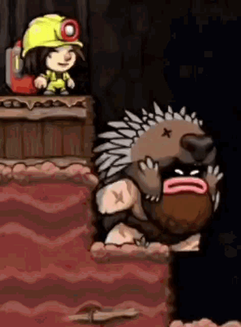 Spelunky Quillback GIF