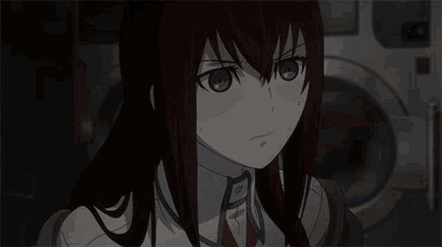 Steins Gate Makise Kurisu GIF