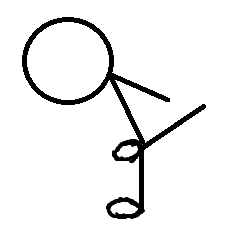 Stickman Twerk GIF