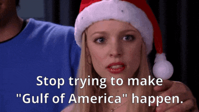 Stop Trying To Make Fetch Happen Gulf Of America GIF
