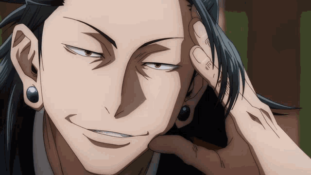 Suguru Geto Crazy Face GIF