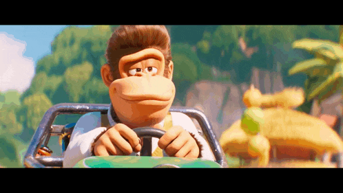 Swanky Kong Scream GIF