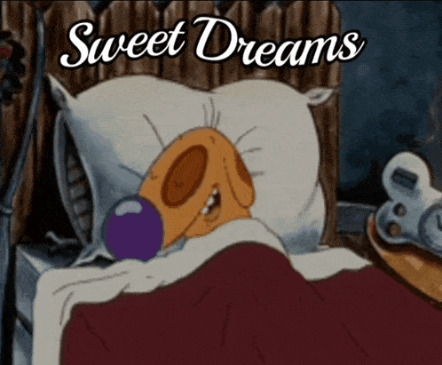 Sweet Dreams Good Night Cat Dog GIF