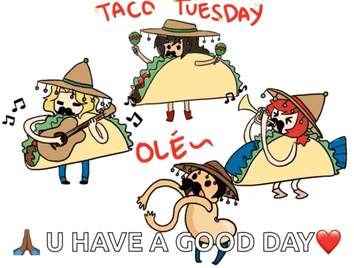 Taco Tuesday Ole GIF