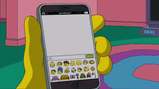 Texting Emoji GIF
