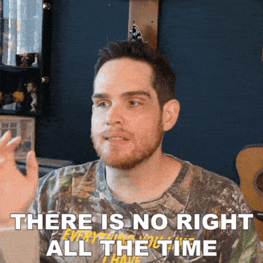 There Is No Right All The Time Sam Johnson GIF