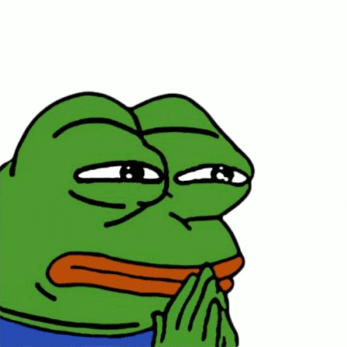 Thinking Pepe GIF
