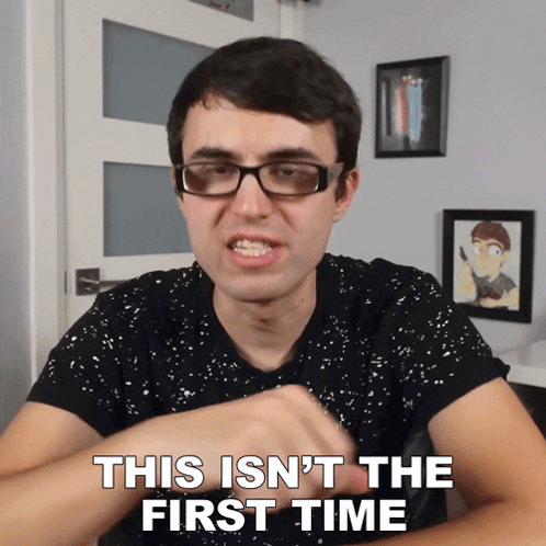 This Isn't The First Time Steve Terreberry Gif