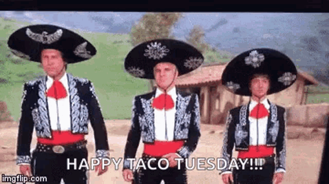 Three Amigos Taco Tuesday GIF