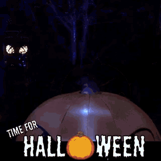 Time For Halloween Jack O Lantern GIF