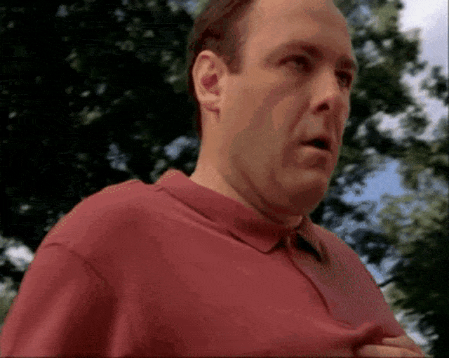 Tony Soprano Panic Attack GIF