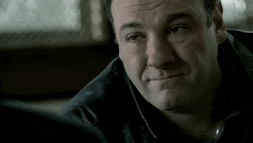 Tony Soprano Sad GIF