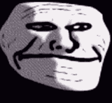 Troll face GIF