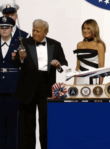 Trump Dancing Trump Sword Dance GIF