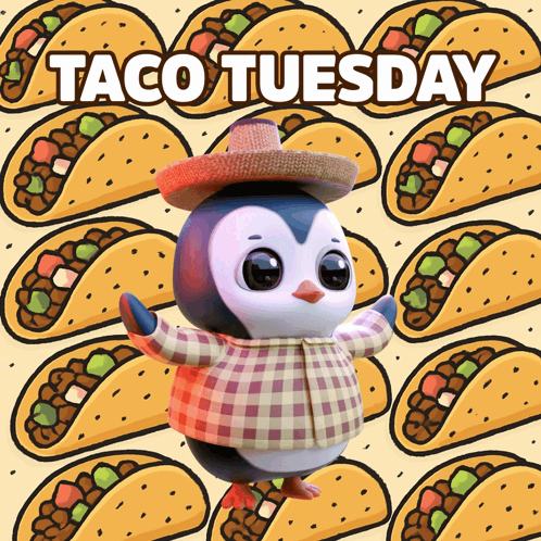 Tuesday Penguin GIF
