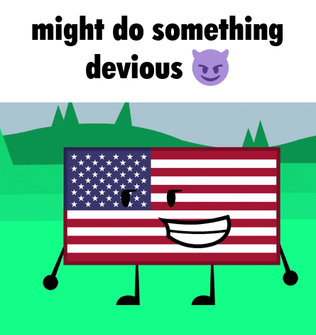 Usa Flag Devious GIF