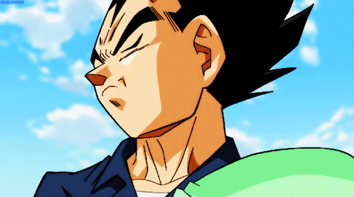 Vegeta Vegeta Hmph GIF