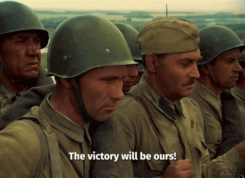 Victory Will Be Ours They Fought For Their Country GIF