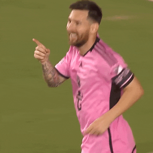 Wagging Finger Leo Messi GIF
