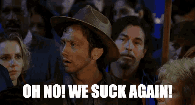 We Suck Again Oh No GIF