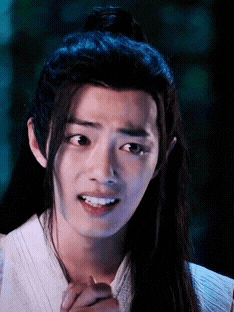 Wei Wuxian Nervous Smile GIF