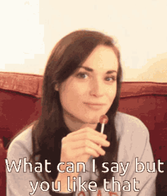 What Can I Say But GIF