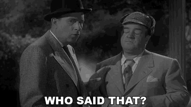 Who Said That Bud Alexander GIF