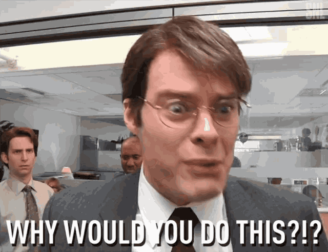 Why Would Do This GIF