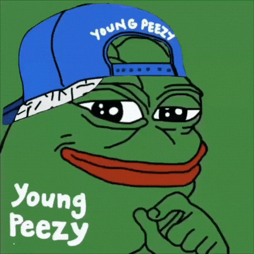 Wink Pepe GIF
