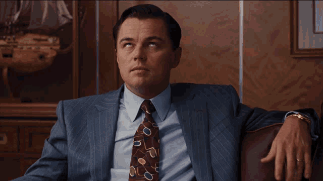 Wolf Of Wall Street Oh My God GIF