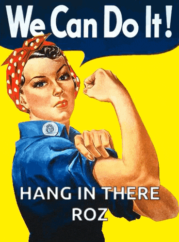 Women Rosie The Riveter GIF