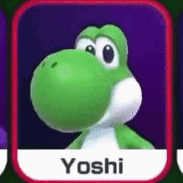 Yoshi Mario Party GIF