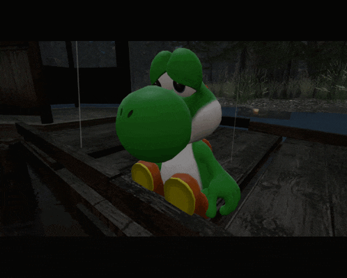 Yoshi Sad Gmod GIF