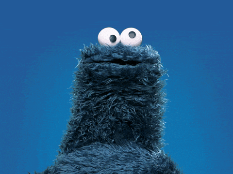 You Da Bomb Cookie Monster GIF