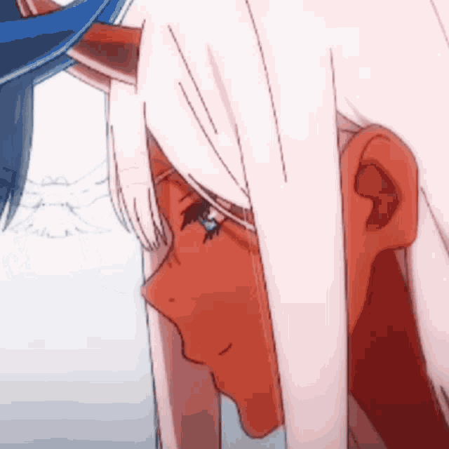 Zero Two And Hiro GIF