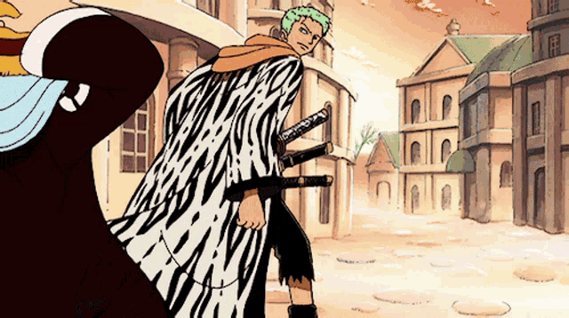 Zolo Zoro Luffy GIF